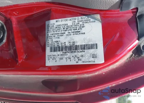 2004 Ford Mustang Gt from USA, damaged, VIN 1FAFP42X94F163696